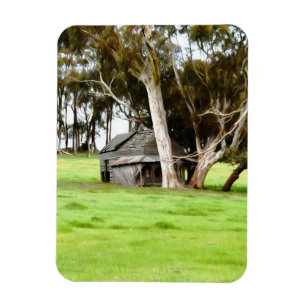 The Old Wooden Shack Magnet
