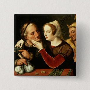 The Older One Becomes, The Madder One Becomes 15 Cm Square Badge