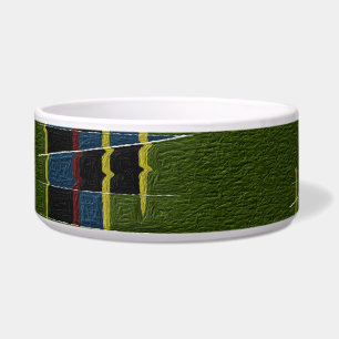 The Olive Branch Ceramic Pet Bowl