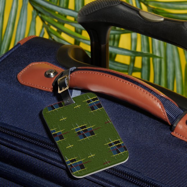 The Olive Branch Luggage Tag (Front Insitu 1)