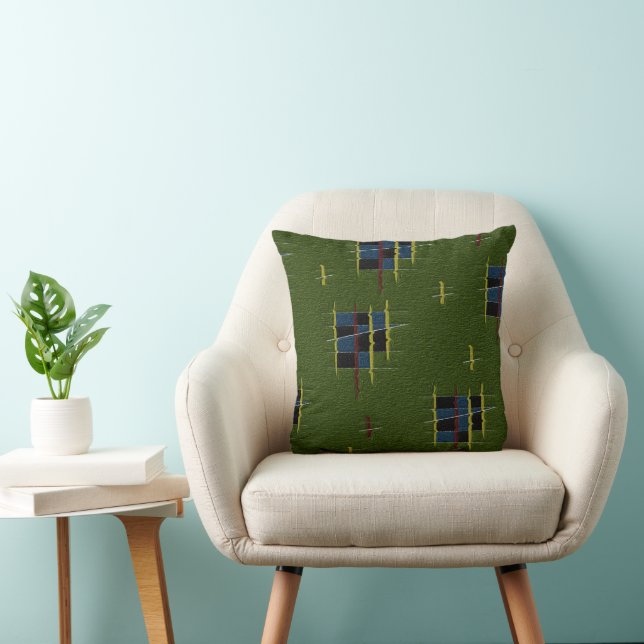 The Olive Branch Throw Pillow (Chair)
