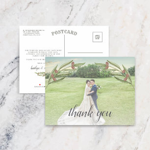 The Olive Branch Wedding Collection Photo Announcement Postcard