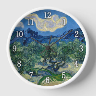 The Olive Tree - Van Gogh Clock