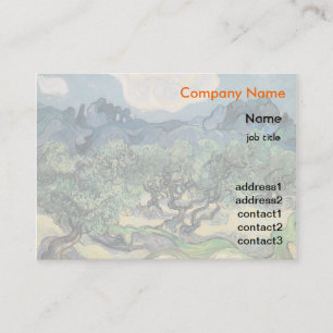 The Olive Trees, 1889, Vincent van Gogh Business Card