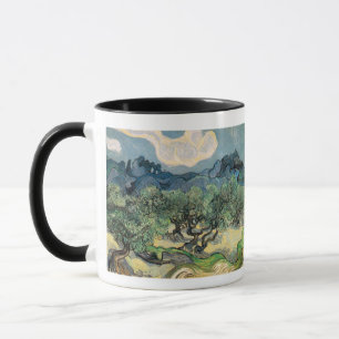 the olive trees,1889, Vincent van Gogh Mug