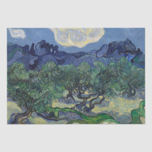 The Olive Trees by Vincent Van Gogh Tissue Paper