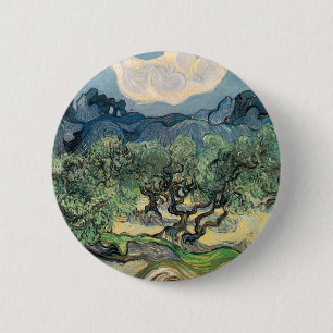 The Olive Trees, Vincent van Gogh 6 Cm Round Badge