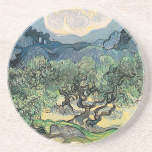 The Olive Trees, Vincent van Gogh Coaster