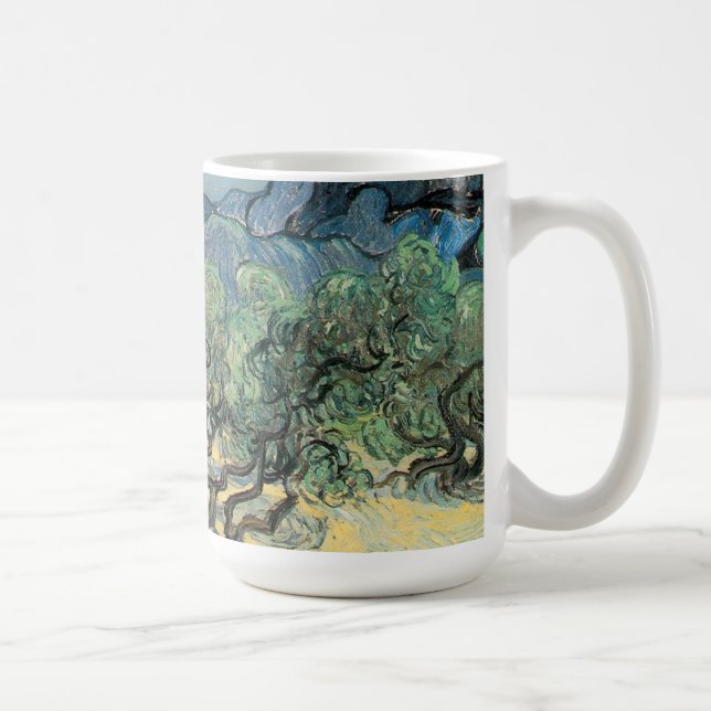 The Olive Trees, Vincent van Gogh Coffee Mug (Right)