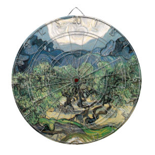 The Olive Trees, Vincent van Gogh Dartboard