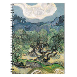 The Olive Trees, Vincent van Gogh Notebook