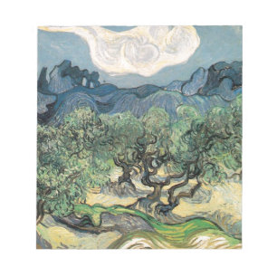 The Olive Trees, Vincent van Gogh Notepad