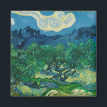 The Olive Trees with Alpilles Vincent van Gogh Magnet<br><div class="desc">Olive Trees with the Alpilles in the Background by Vincent van Gogh (June 1889) Oil on canvas</div>