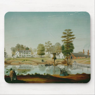The Olivier Plantation, 1861 Mouse Pad