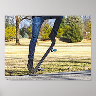The Ollie Painterly Poster