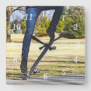 The Ollie Painterly Wall Clock