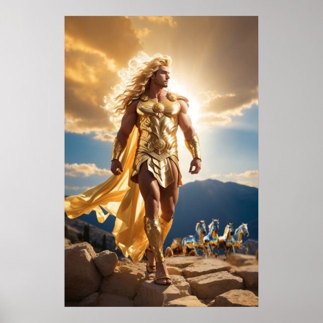 The Olympians: Apollo, God of Light Poster (Front)