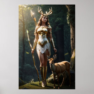 The Olympians: Artemis, Godess of the Hunt Poster