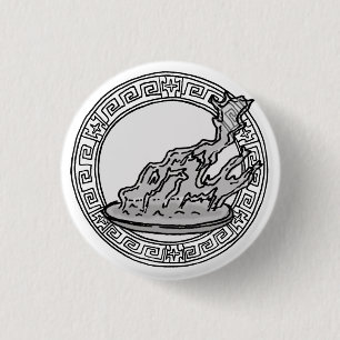 The Olympians! Hestia / Vesta symbol badge