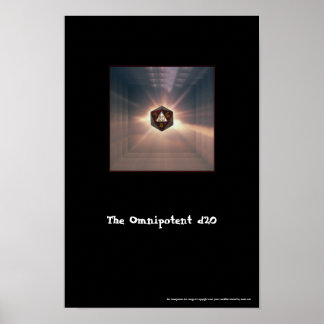The Omnipotent d20 - Print