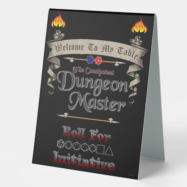 The Omnipotent Dungeon Master (Front)