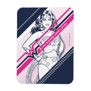 The One And Only Wonder Woman' Retro Graphic Magnet