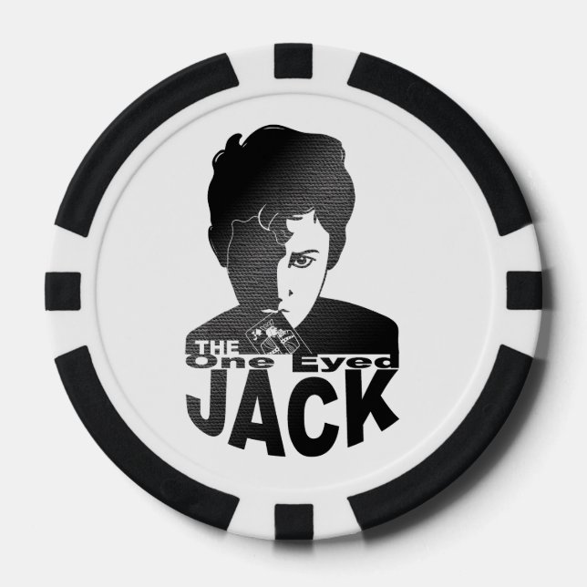 The One Eyed Jack Poker Chips (Front)