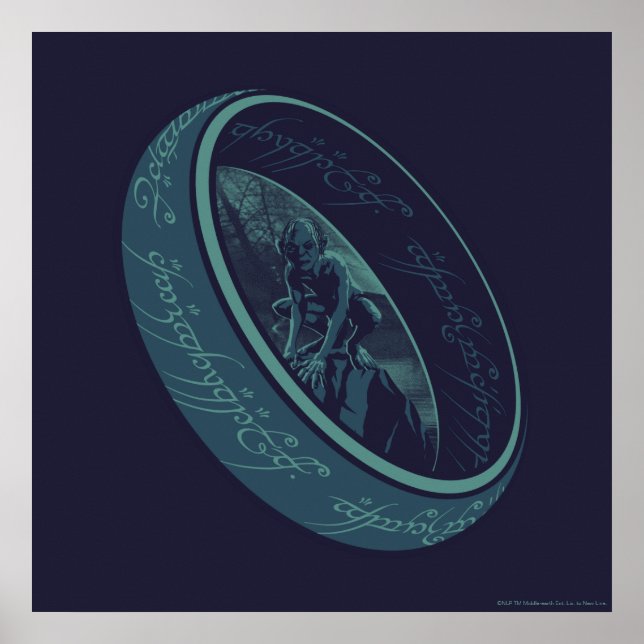 THE ONE RING™ GOLLUM™ Graphic Poster (Front)