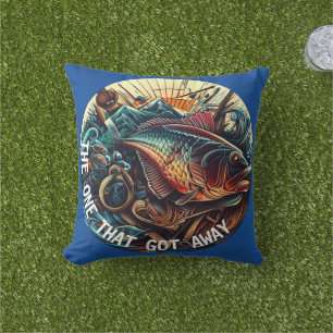 The One That Got Away Fishing Cushion