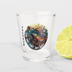The One That Got Away Fishing Shot Glass