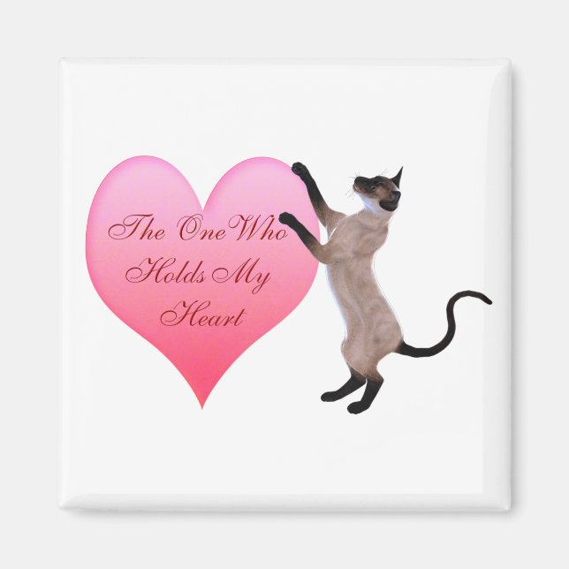 The One Who Holds My Heart Magnet (Front)