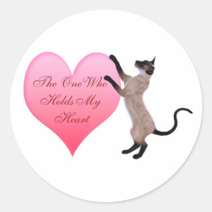 The One Who Holds My Heart Stickers