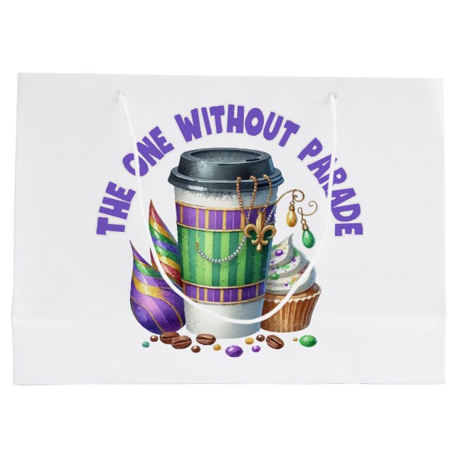 The one without parade large gift bag (Back)