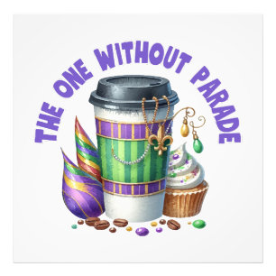 The one without parade photo print