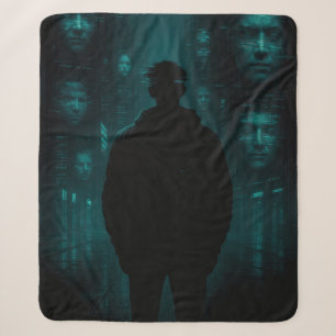 The Ones Who Are Watching You Now Sherpa Blanket