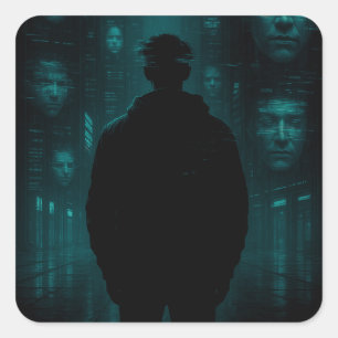 The Ones Who Are Watching You Now Square Sticker