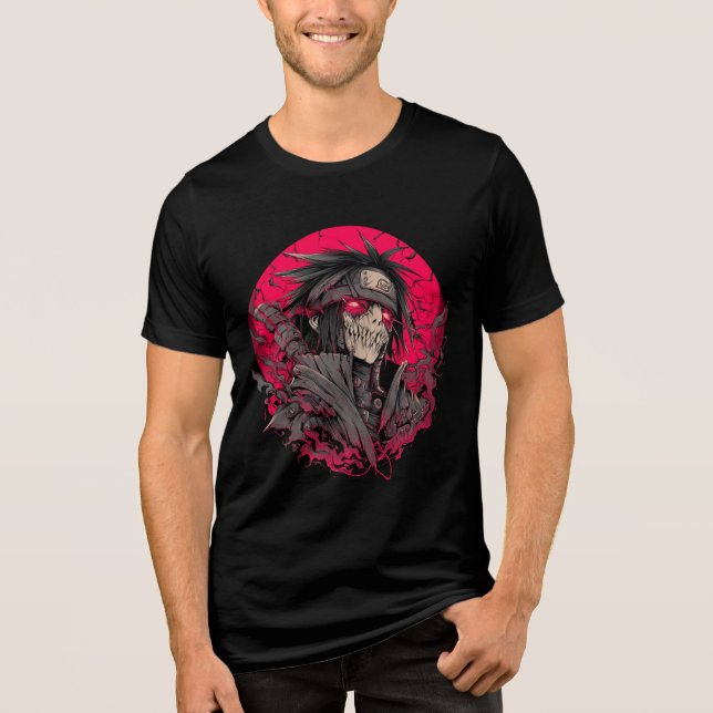 The Oni-Shinobi Tri-Blend Shirt (Front)