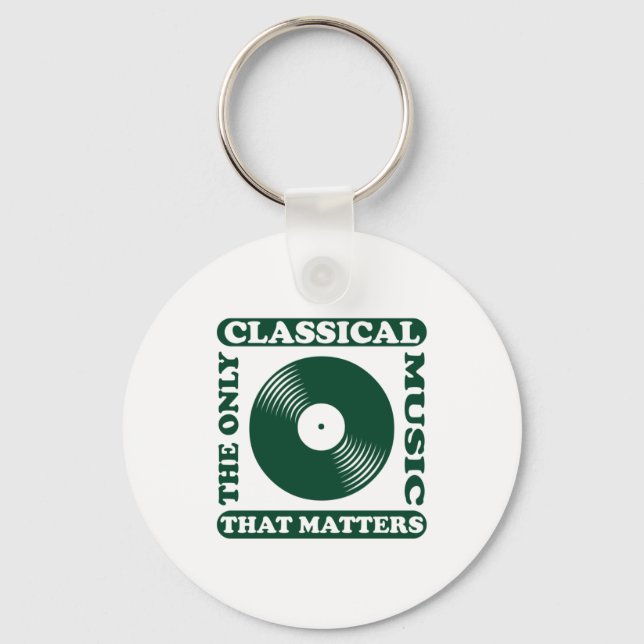 The Only Classical Music Key Ring (Front)