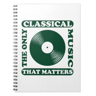 The Only Classical Music Notebook