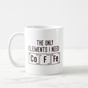 The Only Elements I Need Coffee Mug