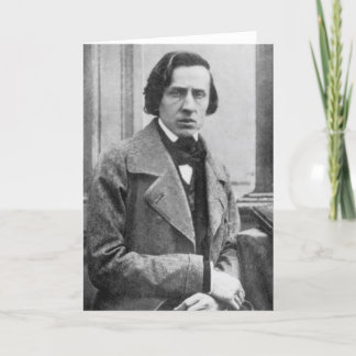 The Only Known Photograph of Frederic Chopin Card