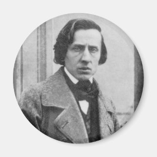 The Only Known Photograph of Frederic Chopin Magnet