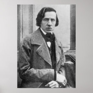 The Only Known Photograph of Frederic Chopin Poster