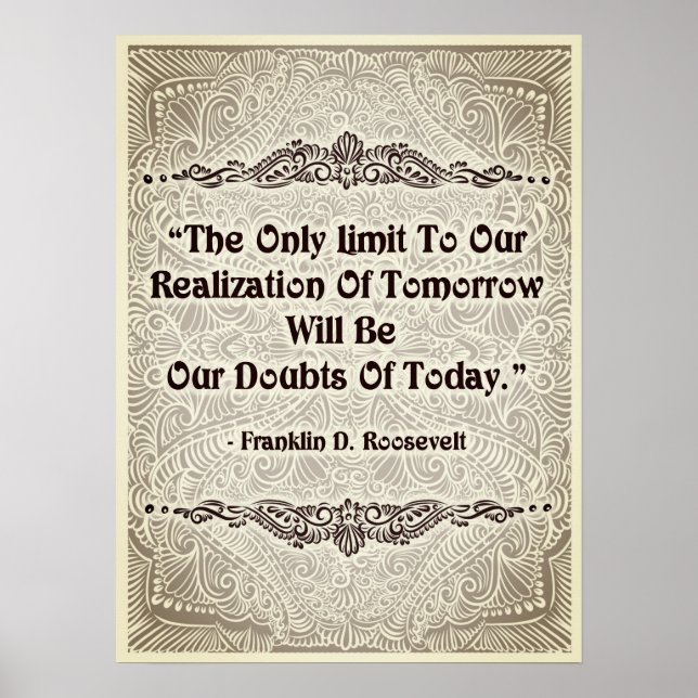 The Only Limit - Positive Quote´s Poster (Front)