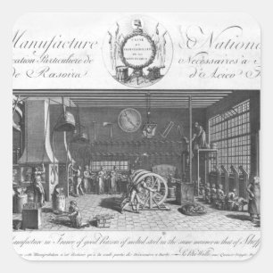 The only manufacture in France of good razors Square Sticker