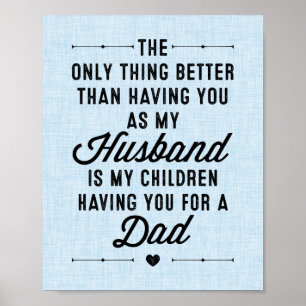 The Only Thing Better Typography Print