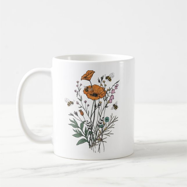The Only Thing More Powerful Than Hate is Love Coffee Mug (Left)