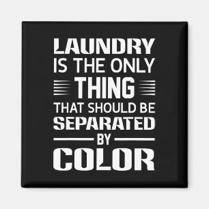 The Only Thing Separated By Colour Black History Magnet