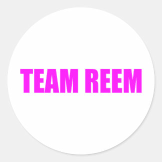The Only Way is Essex Team Reem TOWIE Joey Classic Round Sticker
