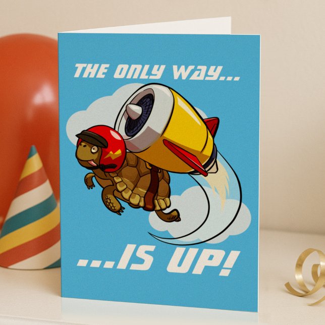 The Only Way Is Up! Daredevil Tortoise Cartoon (Creator Uploaded)